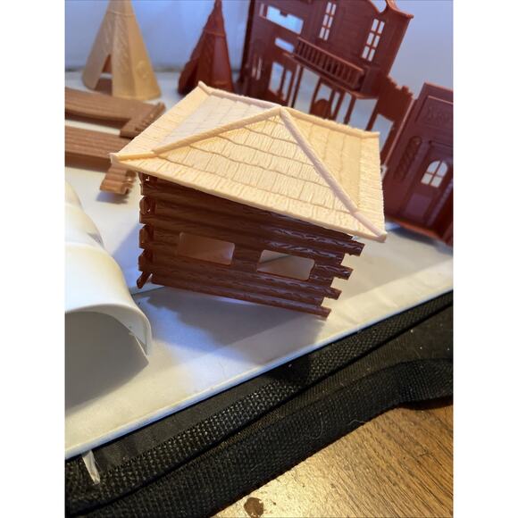 C1960s Vintage Multiple Div Miner Ind Plastic Western Building Façade + More - Picture 2 of 11